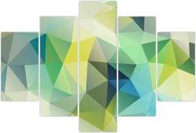 Tablou abstracțiunii geometrice (150x105 cm)