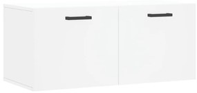 830076 vidaXL Dulap de perete, alb, 80x36,5x35 cm, lemn compozit