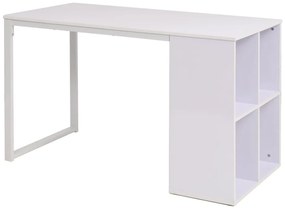 vidaXL Birou de scris, 120 x 60 x 75 cm, alb