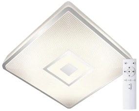 Plafonieră LED RGB dimabilă LED/24W/230V pătrată Top Light + telecomandă