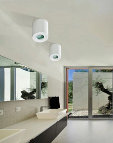 Spot aplicat tavan/plafon stil modern Brant 1 alb