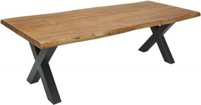 Masa masiva design industrial vintage Mammut X 200cm A-38349 VC