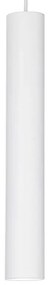 Pendul LED design modern minimalist Tube sp d4 alb