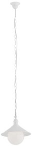 Pendul exterior stil clasic ERBA BIS alb