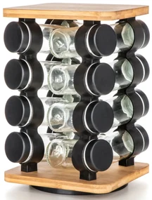 Set de condimente de banchet CULINARIA negru, 16buc
