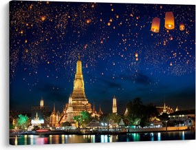 Tablou - Lampioane norocului, Bangkok (70x50 cm)