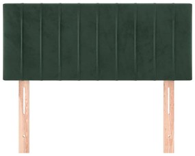 Tablie de pat, verde inchis, 90x5x78 88 cm, catifea 1, Verde inchis, 90 x 5 x 78 88 cm