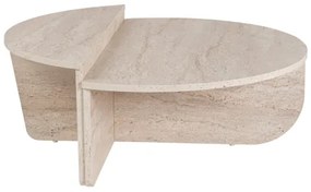 SET 2x măsuță de cafea ORION bej