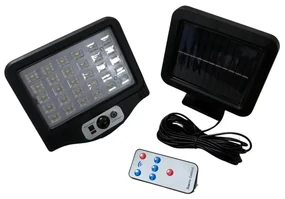 Lampa solară de perete cu panou solar WORTH AIR W-780-7