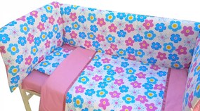 Lenjerie de pat Maxi Floricele 140x70 cm