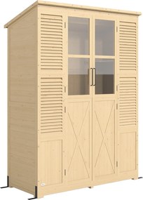 Outsunny magazie debara spațiu depozitare unelte dulap exterior | Aosom Romania