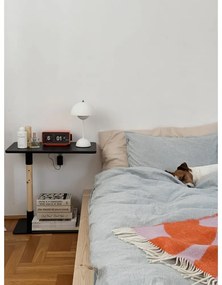 Măsuță auxiliară din lemn masiv de pin 30x55 cm Adjust – Karup Design