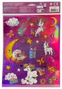 Unicorn Magic sticker holografic