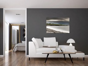 Tablou cu lac în amurg (90x60 cm)