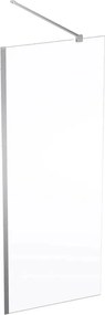 Paravan de dus tip Walk-in Geberit Geo 80x200 cm sticla securizata 8 mm