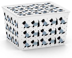 Cutie depozitare plastic KIS C  ANIMAL -CUBE - câini