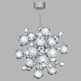 Lustra eleganta design ultra-modern Molecule crom 8312-12CC SRT