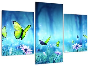 Tablou - Poiană mistică de pădure (90x60 cm)