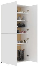 Pantofar, alb, 80 x 39 x 178 cm, PAL 1, Alb, 1, Alb