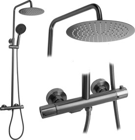 Coloana de dus cu termostat Drop Titan