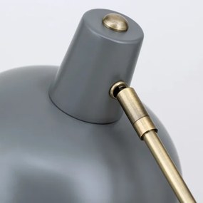 Orion - Lampă de masă FEDRA 1xE14/40W/230V gri/alamă