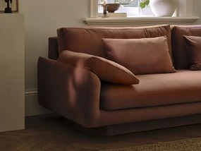 Canapea Torino 3 locuri catifea L220 cm