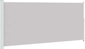 vidaXL Copertină laterală retractabilă de terasă, gri, 220x500 cm