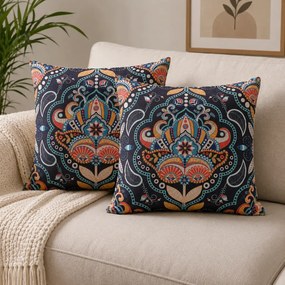 Set fata de perna decorativa 2 buc,Homs ,seria oz,43 x 43 cm.50038