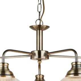 Lustra suspendata design clasic Bistro II 5L alama antique 1685-5AB SRT