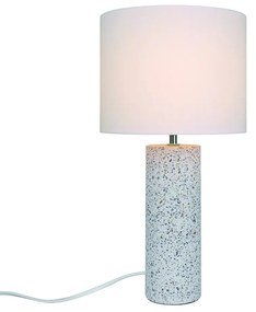 Veioza, Lampa de Masa, Terrazzo, Textil, Antiga