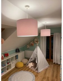 Lustră pe cablu MAGIC 1xE27/15W/230V roz Argon 4136