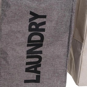 Coșuri de rufe gri-bej 2 buc. din material textil – Casa Selección