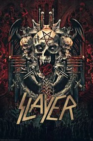 Poster Slayer - Skullagramm, (61 x 91.5 cm)