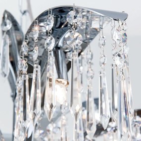 Lustra cristal eleganta stil modern Palme 6L chrome plated