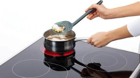 Lingura cu fante Lekue 1010183, 29x6,4x9,5 cm, +4°C/+220°C, Rezistenta la zgarieturi, Rasina poliesterica, Verde