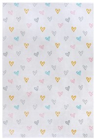 Covor pentru copii alb 120x170 cm Hearts – Hanse Home
