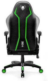 Scaun gaming Diablo X-One 2.0 Normal Size: negru-verde