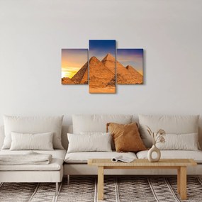 Tablou - Piremidele din Egipt (90x60 cm)