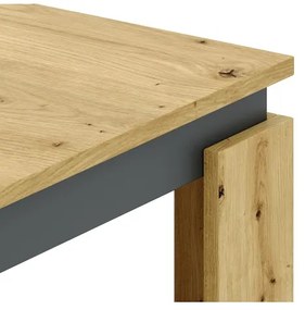 Masă de cafea OLAF, stejar artisan/antracit