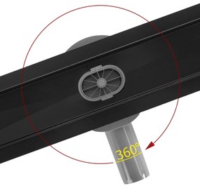 Rigola dus REA Neox pro Black 60