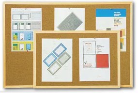 Avizier din lemn Cork Board Eco - 60 x 80 cm