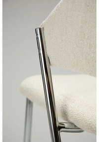 Scaun de dining crem tapițat Zone – DAN-FORM Denmark