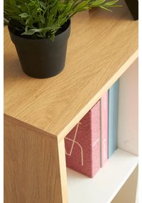 Birou GORA, stejar/alb