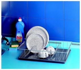 Suport pentru scurs vase Metaltex Colonia Plus