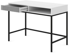 Măsuță consolă F Rowanna (alb + Negru). 1125088