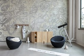 Fototapet, Star Map, White, Rebel Walls