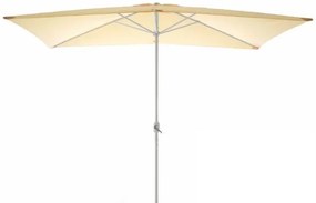 Umbrelă de grădină - dreptunghiulară 2x3 m - șampanie
