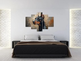 Tablou - Portretul lui Dobrman (150x105 cm)