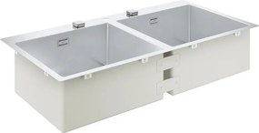 Chiuveta inox Grohe K800 102.4x56.2 cm 2 cuve