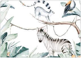 Tablou - Animale exotice (70x50 cm)